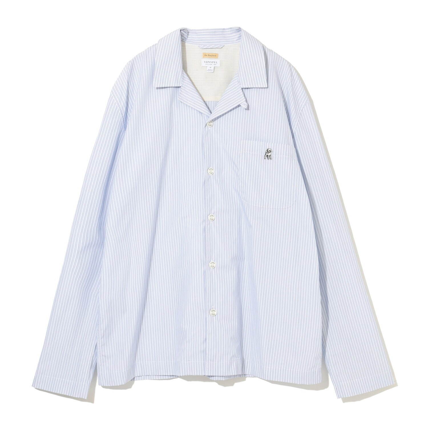 パジャマシャツ(ブルーストライプ) 44,000円