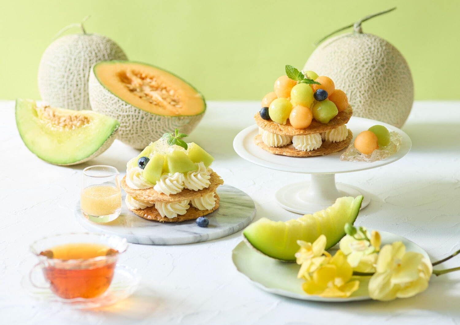 アフタヌーンティー・ティールーム(Afternoon Tea TEAROOM) 宇治抹茶とフルーツのミルフィーユ｜写真11