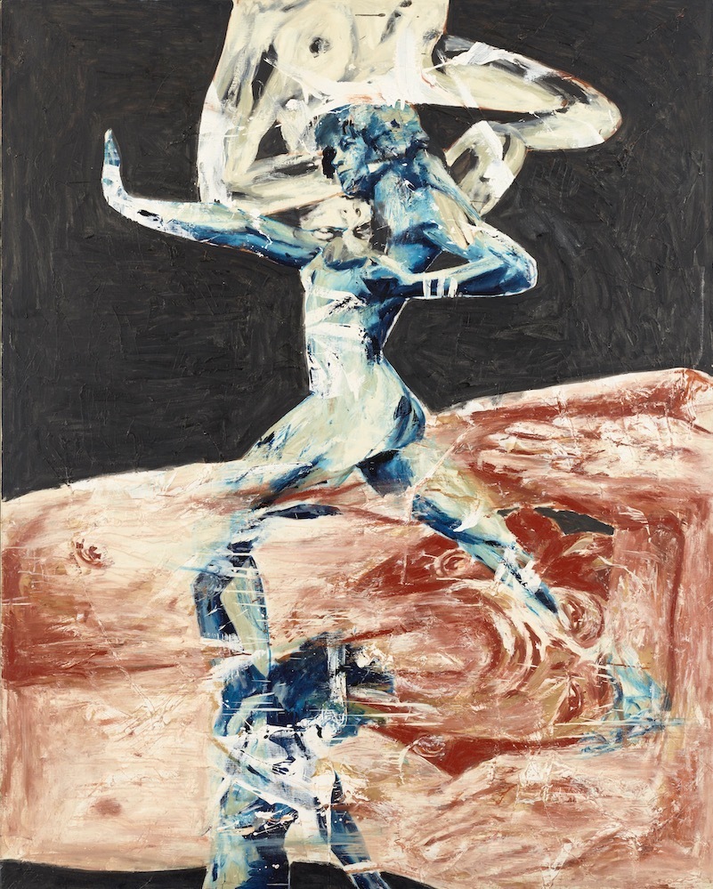 横尾忠則 《Lisa Lyon in Izukogen, March 23, 1984 (No.3)》 1984年 横尾忠則現代美術館蔵