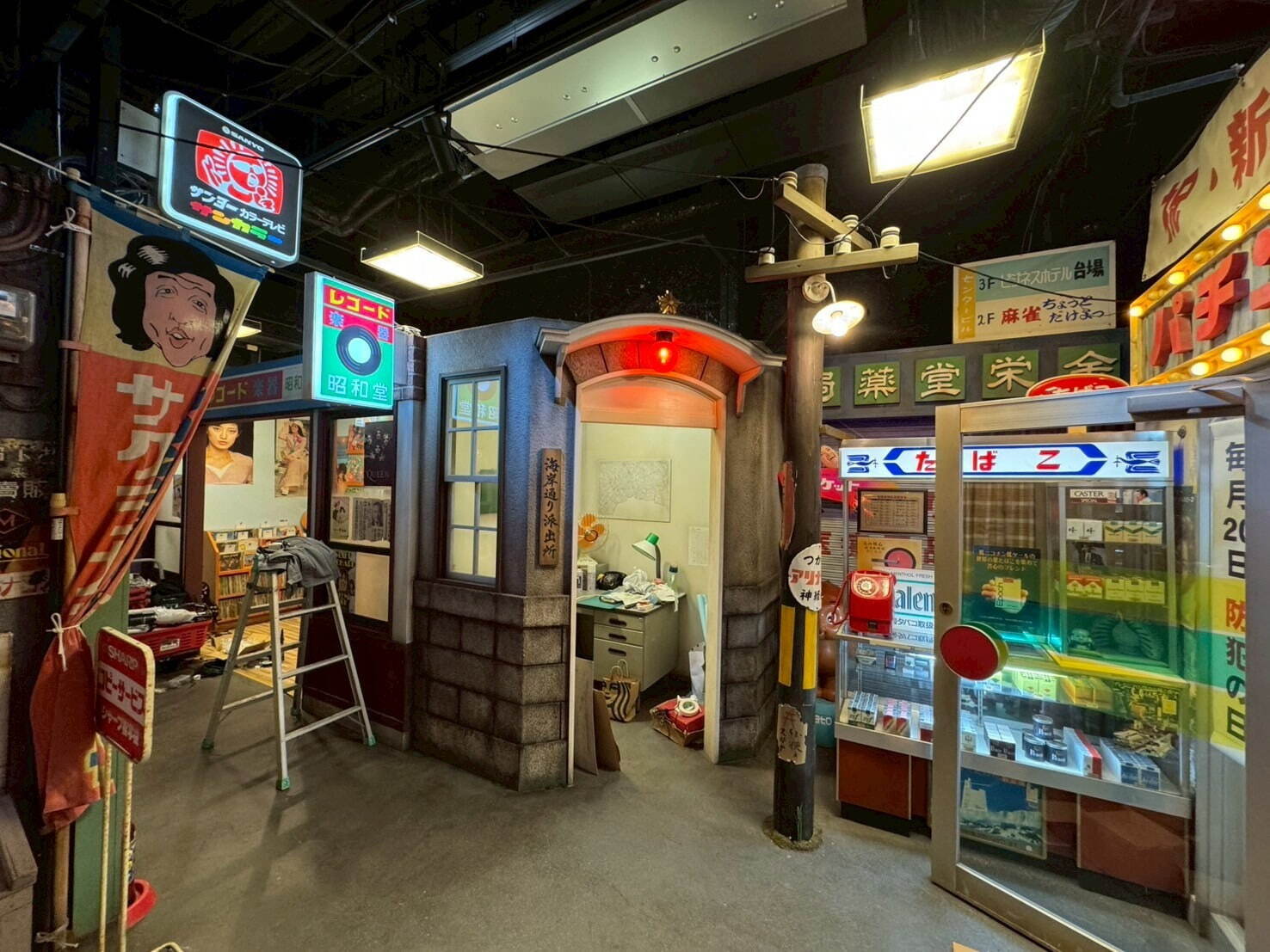 「お台場レトロミュージアム」昭和レトロな喫茶店や教室、銭湯などを再現した体験型施設｜写真4