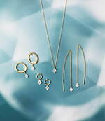 アベリの25年春夏ジュエリー、”ダイヤのかけら”カイト型カットのネックレス＆ピアスなど｜写真2