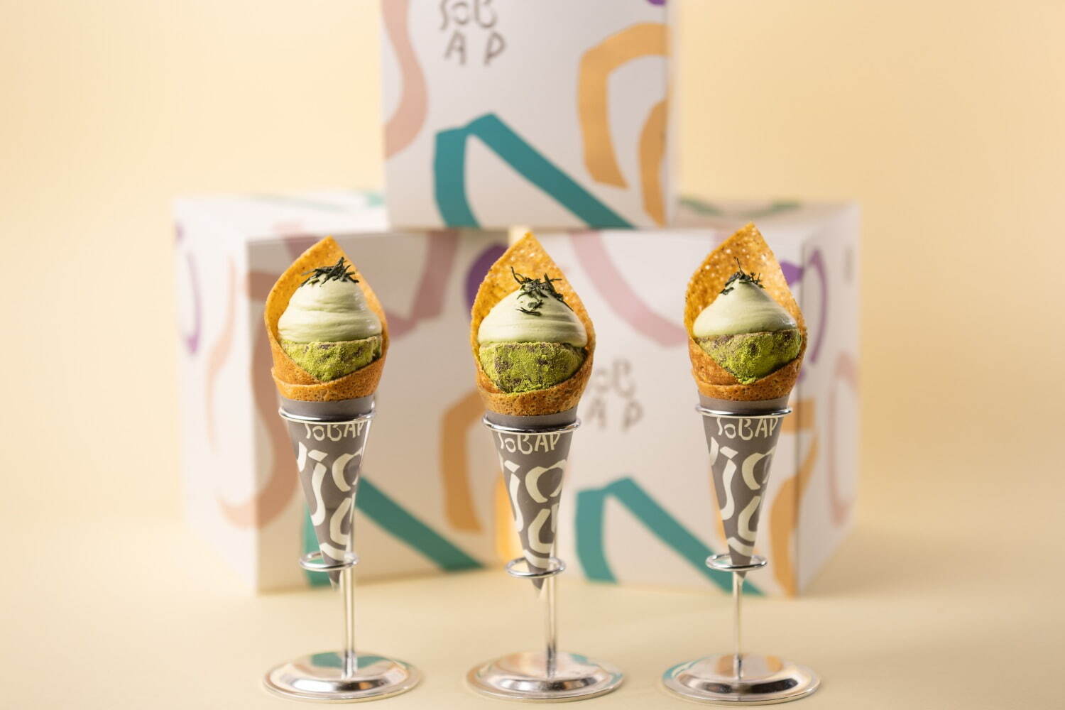 「抹茶のソバープ ？」1個 450円＜数量限定＞