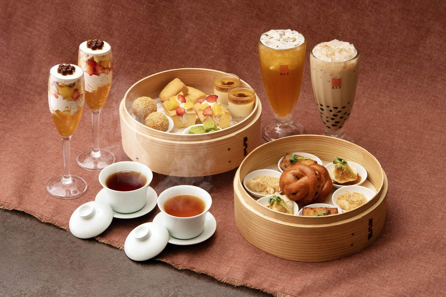 「台湾アフタヌーンティー」1名 3,850円＜数量限定＞ 
※写真は渋谷マークシティ店・藤沢湘南台店のメニュー