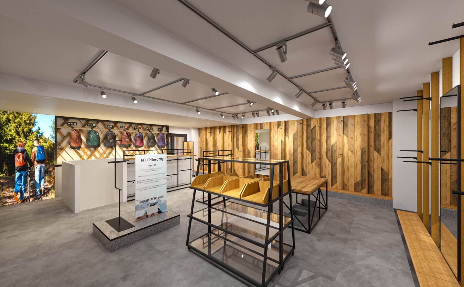 グレゴリーの旗艦店が東京・原宿にオープン、耐久性優れた”オールブラック”デイパック｜写真3