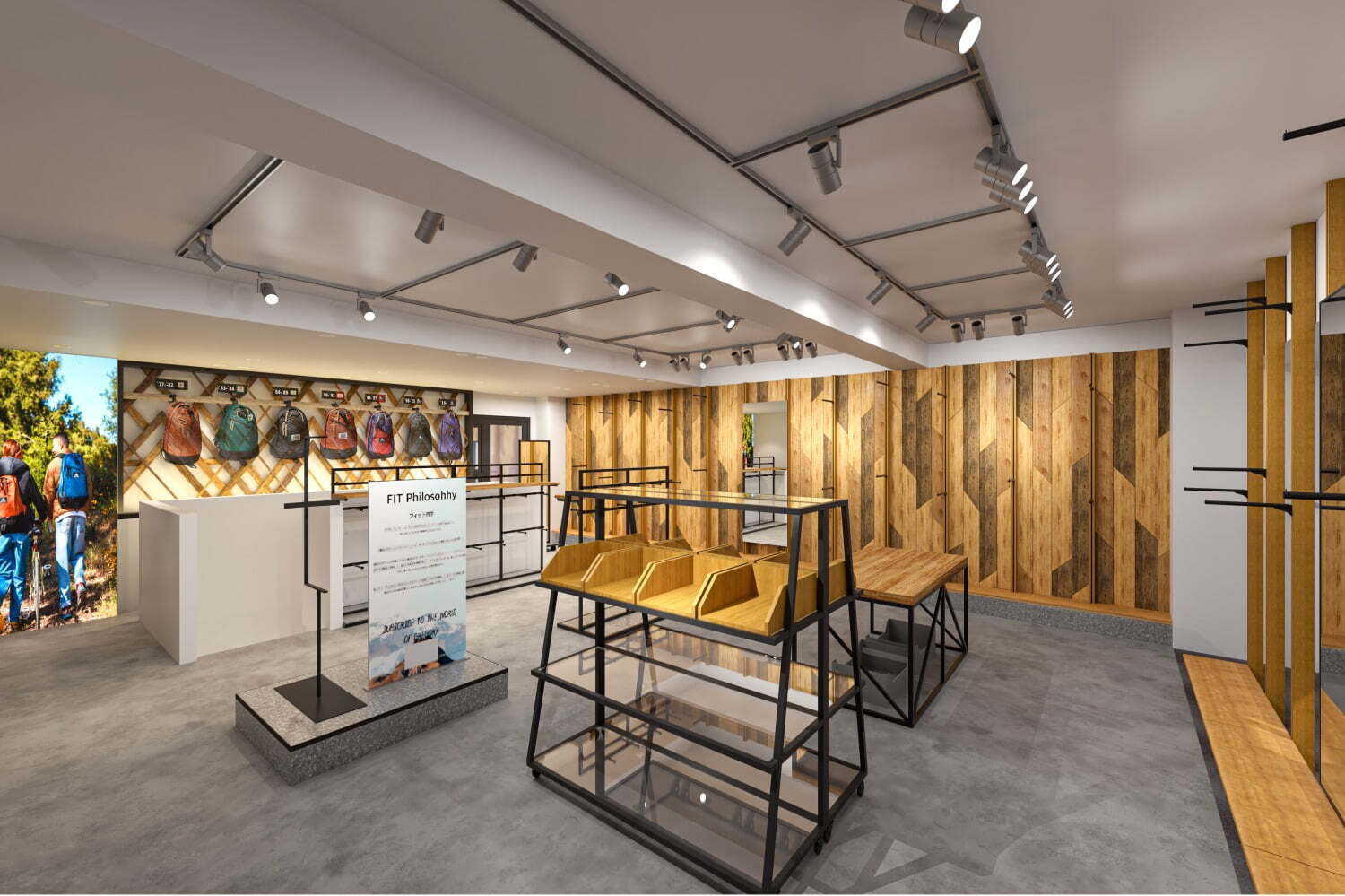 渋谷｜グレゴリーの旗艦店が東京・原宿にオープン、耐久性優れた”オールブラック”デイパック