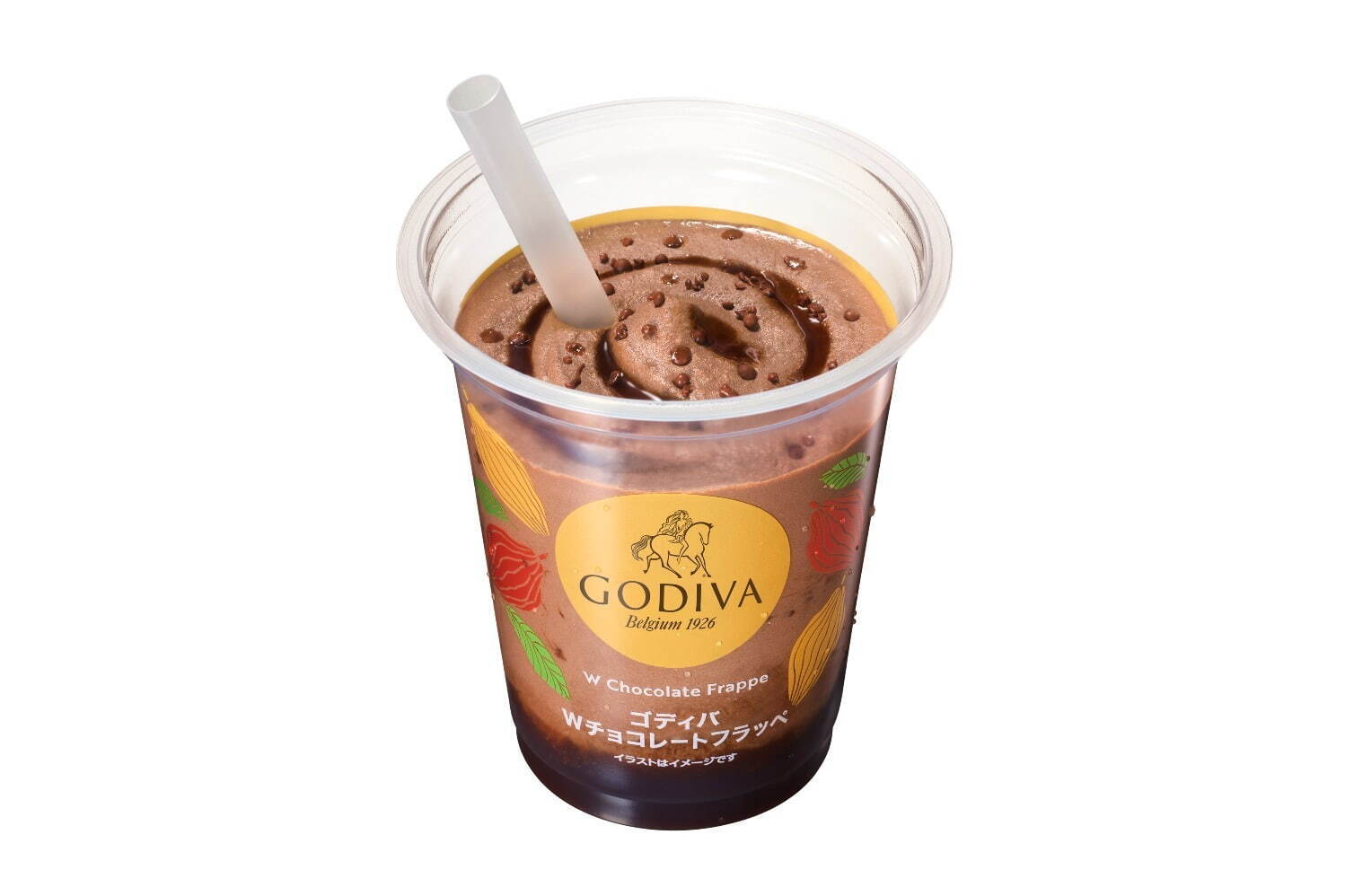 「ゴディバ W チョコレートフラッペ」498円