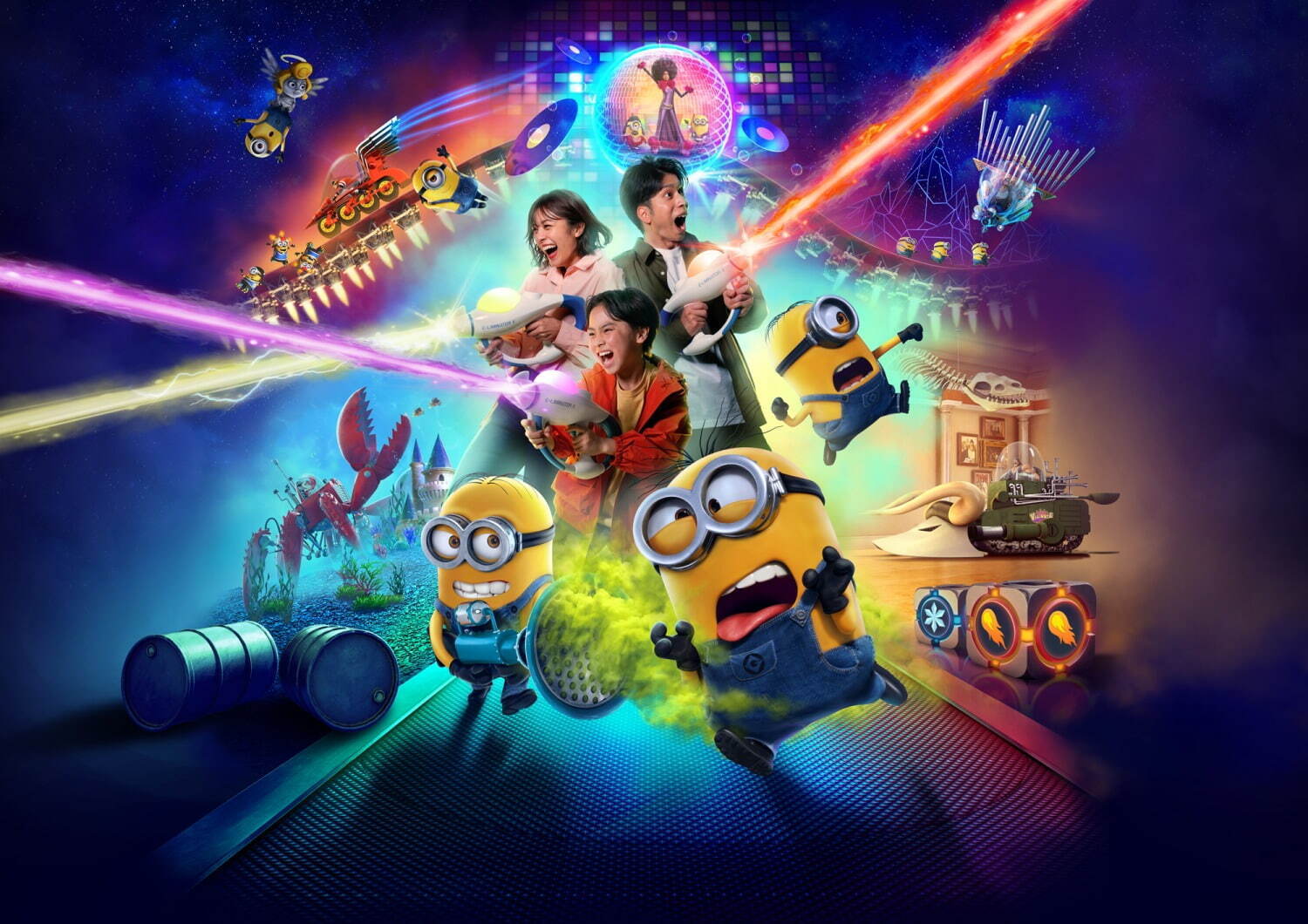 USJ「ミニオン・パーク」がエリア拡張、“大悪党”を目指す新シューティングアトラクション誕生｜写真2