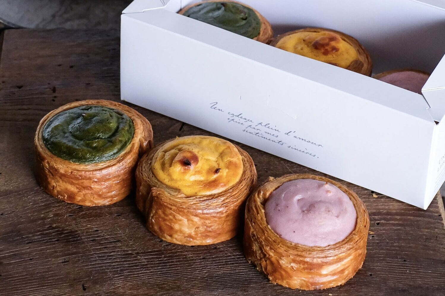 バニラ｜代々木公園フラン・パティシエ専門店「パケモンテ」サクフワ食感の新作”パリジャン”、バニラや抹茶味で