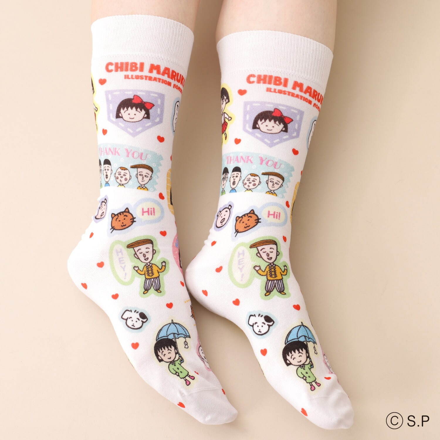 写真21/27|さくらももこ×靴下屋、ちびまる子ちゃん刺繍ソックス 写真21/27|さくらももこ×靴下屋、ちびまる子ちゃん刺繍ソックス