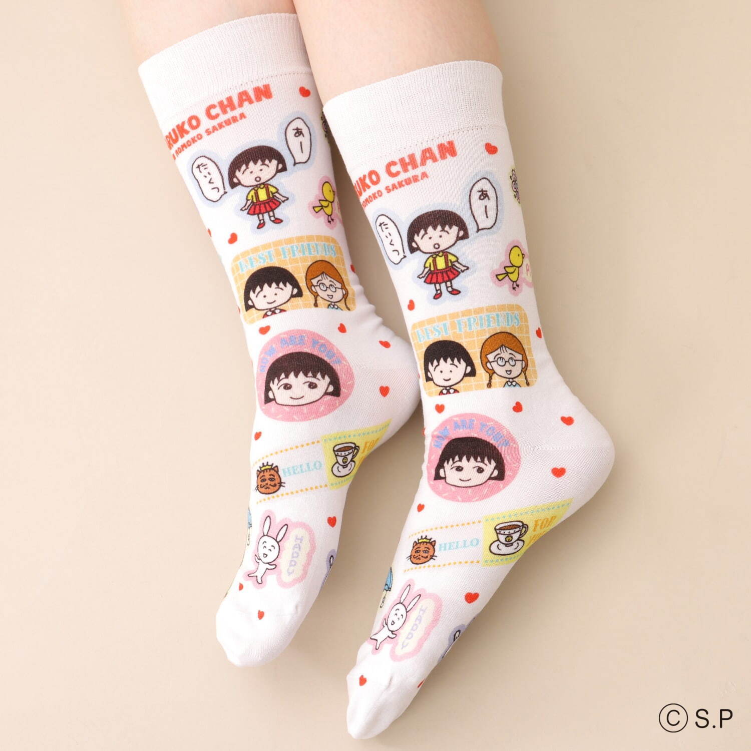 さくらももこ×靴下屋、ちびまる子ちゃん刺繍ソックス＆マンガの“1コマ”配したコジコジ靴下など｜写真20