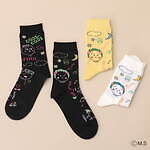 さくらももこ×靴下屋、ちびまる子ちゃん刺繍ソックス＆マンガの“1コマ”配したコジコジ靴下など｜写真16