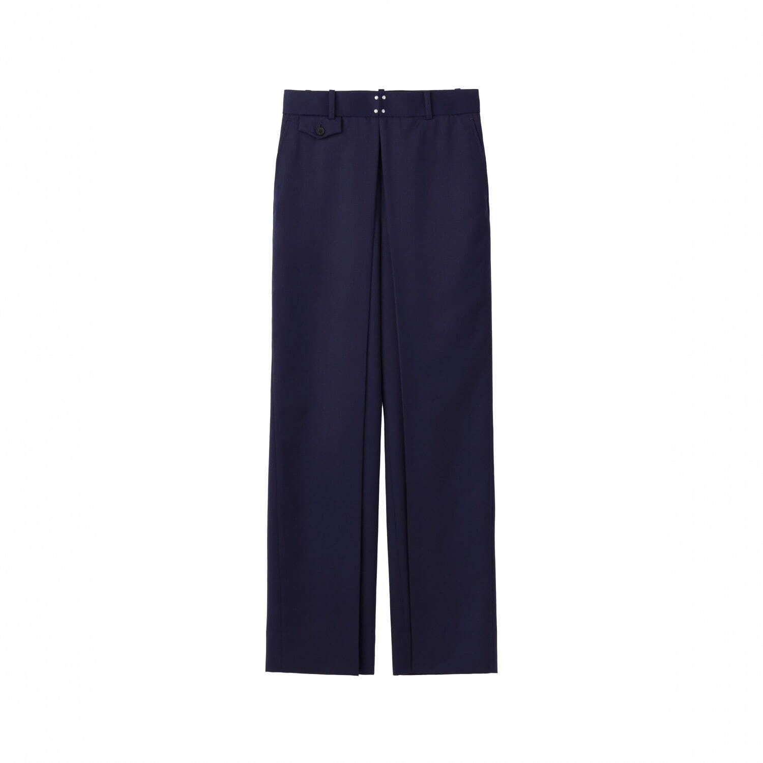〈ウィメンズ〉 WOOL GABARDINE FOLDED WIDE TROUSERS 52,800円