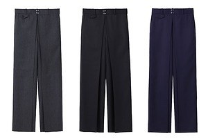 ジョン ローレンス サリバン“大胆タック”のワイドトラウザーズ、直営店限定で