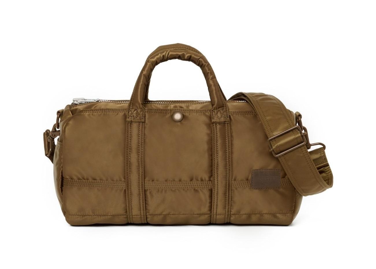 PORTER タンカー　M ショルダードラムバッグ　ブラウン　希少カラー TANKER(タンカー) DRUM BAG | 吉田カバンホームページ | YOSHIDA