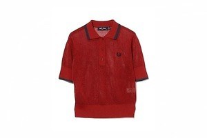 フレッドペリーのレイ ビームス限定“スノーホワイト”色のバイカラーカーディガン＆シアーポロシャツ｜写真4