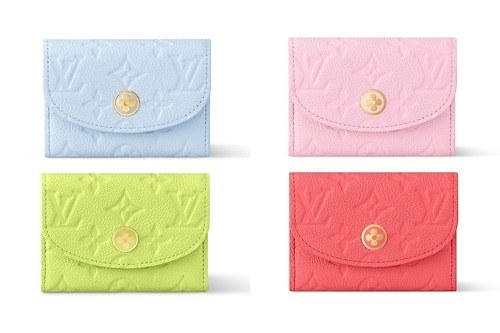 ルイ・ヴィトンのウィメンズ財布＆カードケース、パステルブルーやライムグリーンの鮮やかレザーで