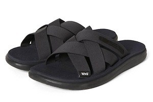 N.ハリウッド コンパイル＆Teva初コラボ、洗練チャコールグレーのスライドサンダル「ボヤスライド」