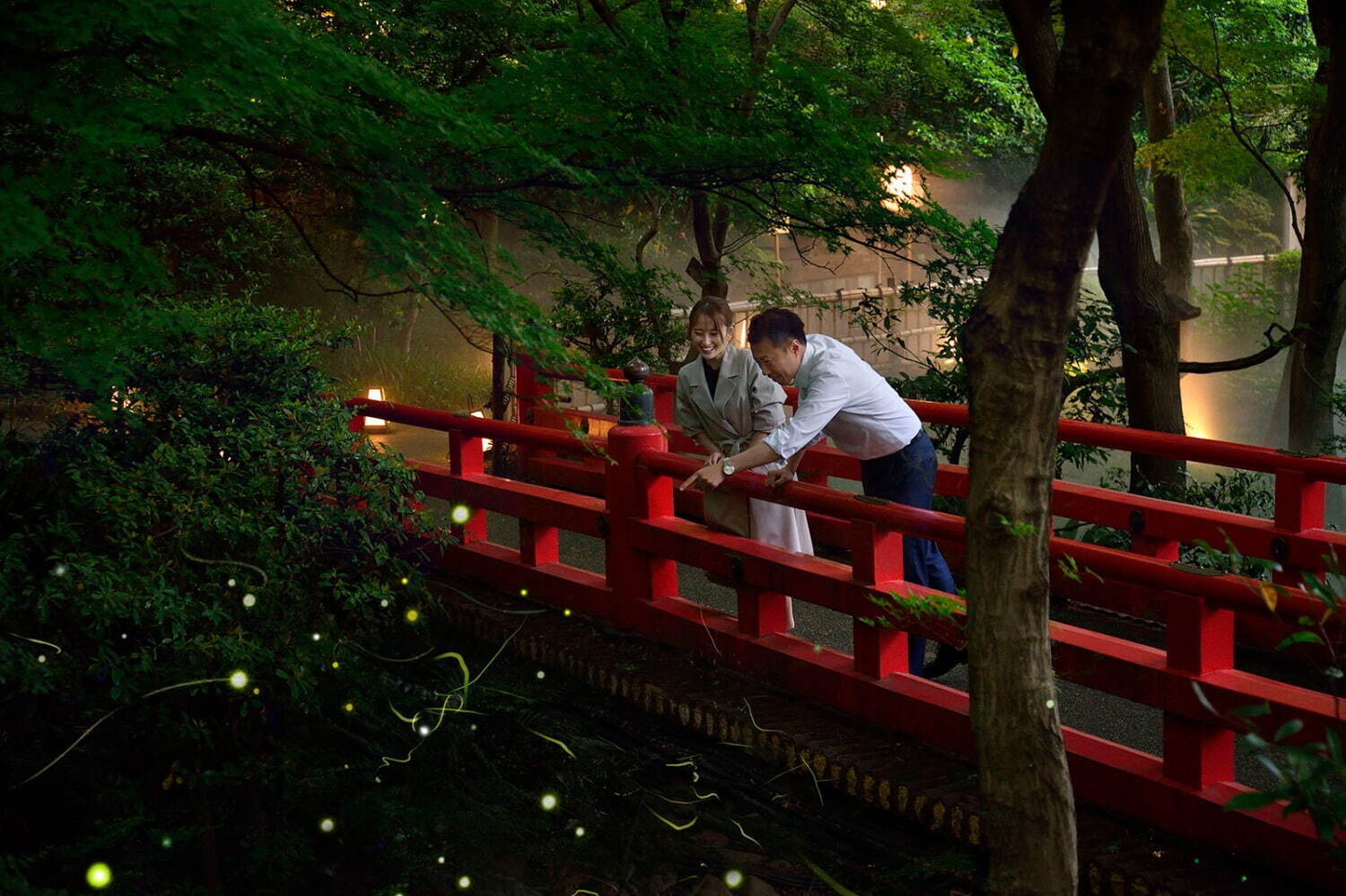 夏イベント｜ホテル椿山荘東京で蛍を鑑賞「ほたるの夕べ」日本庭園に輝くゲンジボタルの光