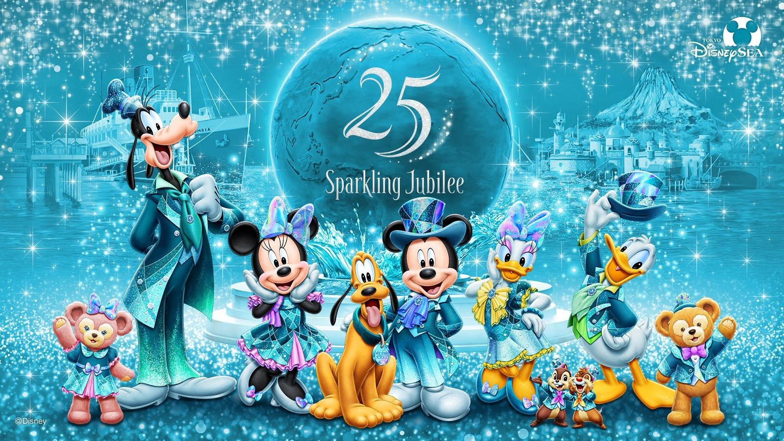 東京ディズニーシーの25周年イベント「スパークリング・ジュビリー」26年4月より開催｜写真2