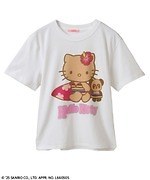 キャンディ ストリッパー“日焼けハローキティ”のコラボTシャツ、ギャル風ハローキティ連ねたロンTも｜写真7