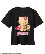 キャンディ ストリッパー“日焼けハローキティ”のコラボTシャツ、ギャル風ハローキティ連ねたロンTも｜写真9