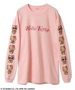 キャンディ ストリッパー“日焼けハローキティ”のコラボTシャツ、ギャル風ハローキティ連ねたロンTも｜写真3
