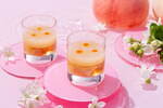 コンラッド東京“ピンク一色”ピーチアフタヌーンティー、桃型ムースや白桃ピューレのグラススイーツ｜写真7