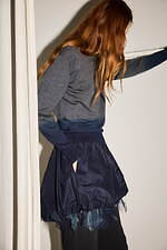 ジョン スメドレー×オーメ、“藍のグラデーション染め”ふんわりウールニット｜写真3