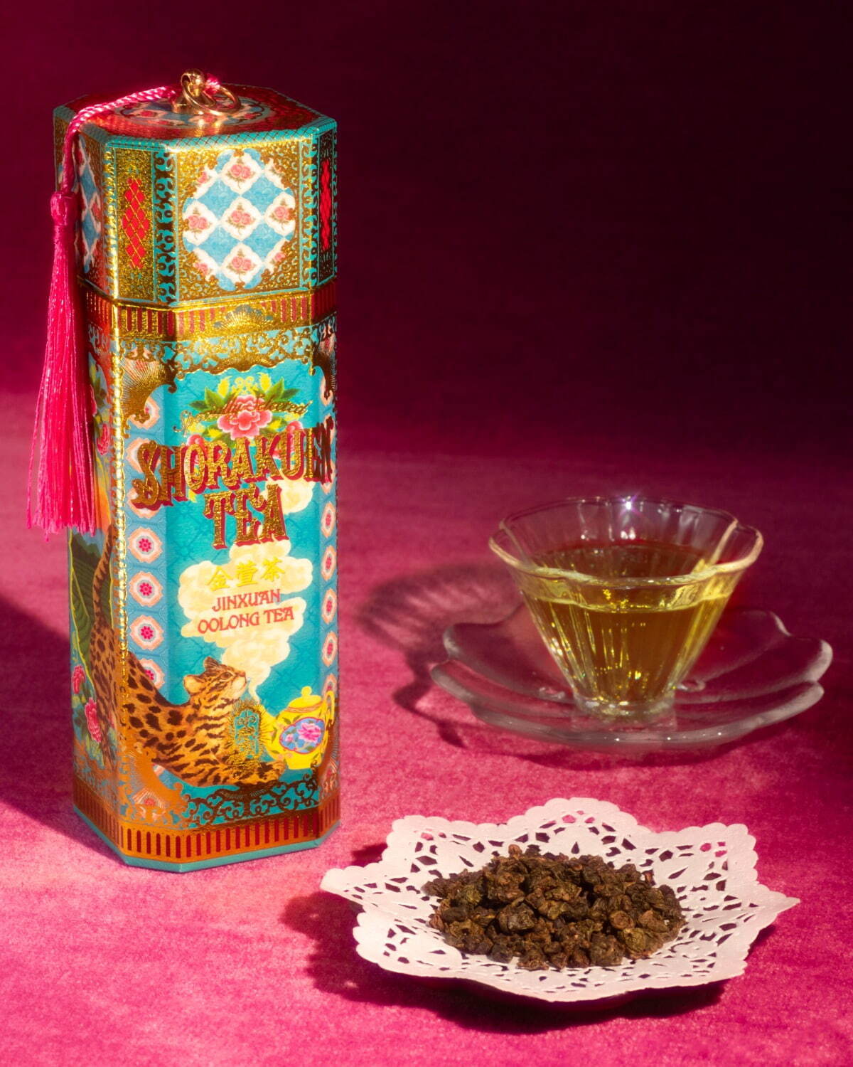 「小楽園のお茶箱 金萱茶(台湾南投県)」18g 3,900円