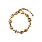 ルイ・ヴィトン25年メンズジュエリー、マリン風マイヨンチェーンのブレスレット＆ネックレス｜写真4