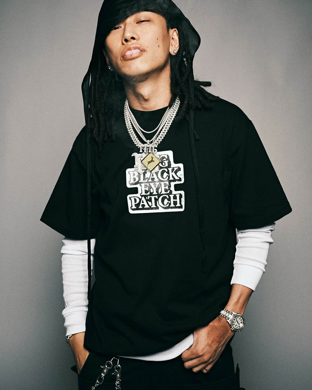 ブラック アイ パッチ×TTTGのロゴTシャツ、名古屋パルコの新店で先行発売｜写真5