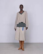 グラフペーパー 2025-26年秋冬ウィメンズコレクション - リズムを生み出すアレンジメント｜写真12