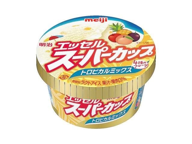 「明治 エッセル スーパーカップ トロピカルミックス」183円(希望小売価格)