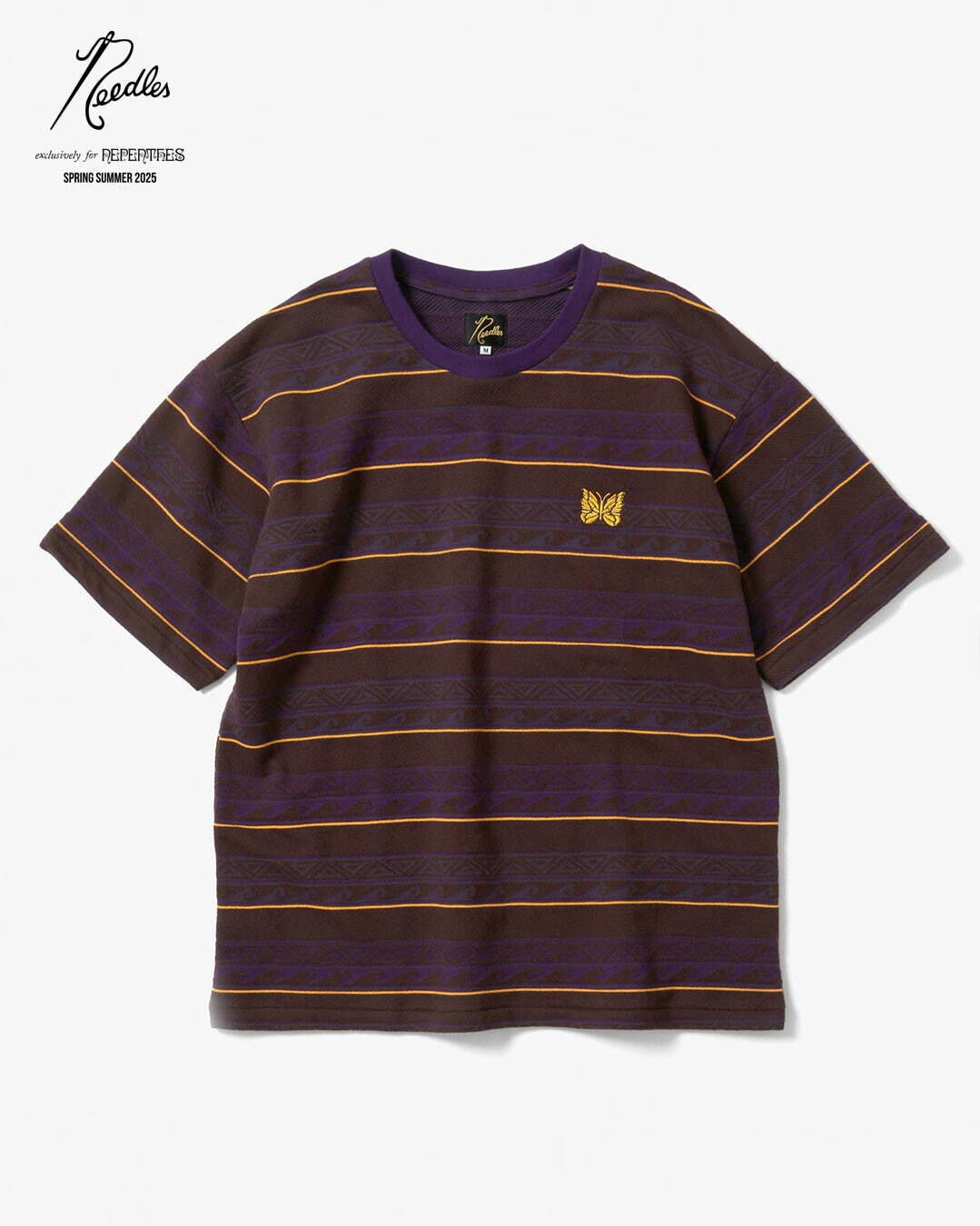 S/S TEE - コットン ジャカード ジャージー 19,800円