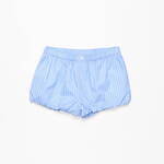 アクネ ストゥディオズ25年春夏、“果実ラベル”配したチェック柄ドレス＆だまし絵デニムパンツ｜写真9