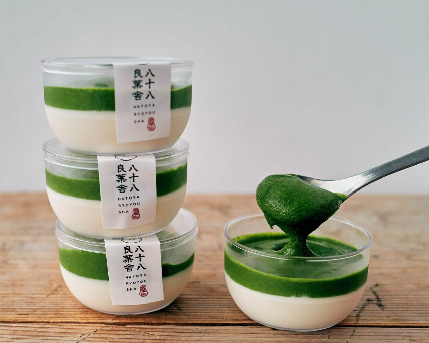 八十八良葉舎の新作“とろ～り”抹茶わらび餅ドリンク、ジェイアール名古屋タカシマヤで先行発売｜写真2