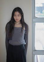 ジェーン スミス“シアー×クロップド丈”のロングスリーブカーディガン、カバーコード限定で｜写真42