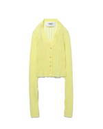 ジェーン スミス“シアー×クロップド丈”のロングスリーブカーディガン、カバーコード限定で｜写真7