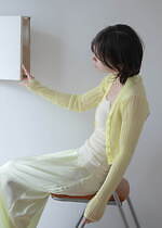 ジェーン スミス“シアー×クロップド丈”のロングスリーブカーディガン、カバーコード限定で｜写真37