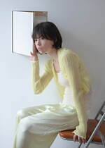 ジェーン スミス“シアー×クロップド丈”のロングスリーブカーディガン、カバーコード限定で｜写真38