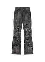 韓国発・ウェルダンの25年春夏ウェア、スプレープリントのデニムジャケット＆“プリーツ”ジーンズ｜写真5