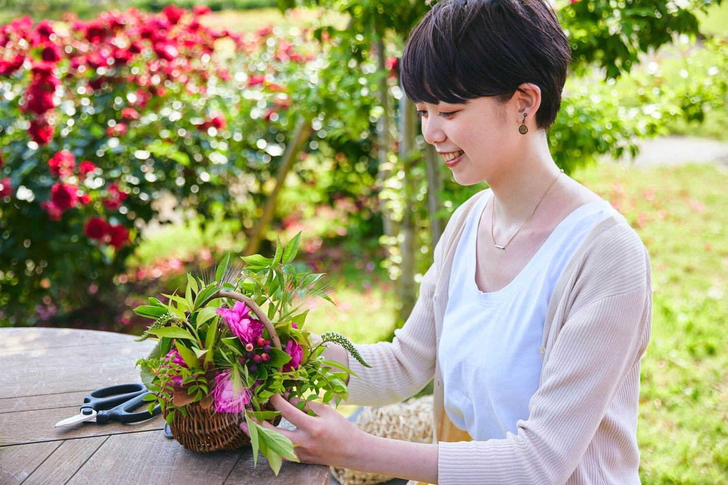 いばらきフラワーパークの春バラが見頃に「春バラに魅せられる時間」900品種9,000株が開花｜写真6