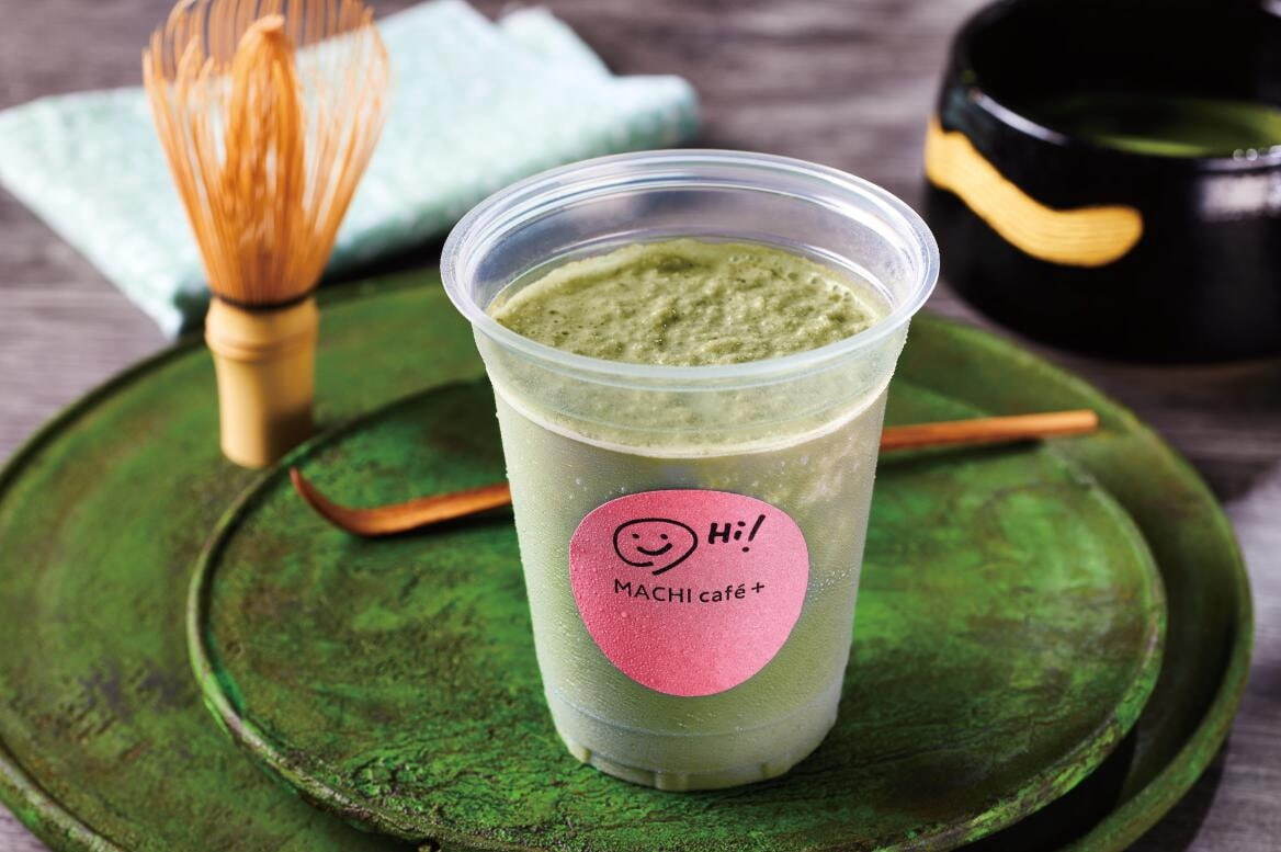 「夏の抹茶スムージー」490円※アイスのみ