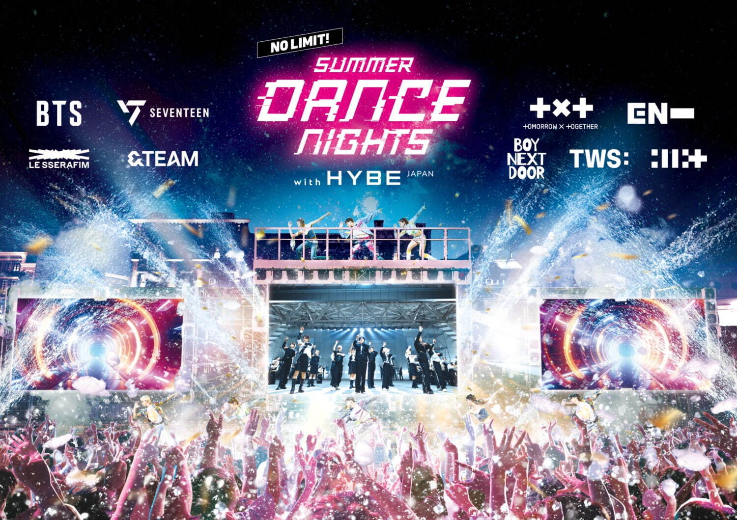 「NO LIMIT! サマーダンスナイト with HYBE JAPAN」
