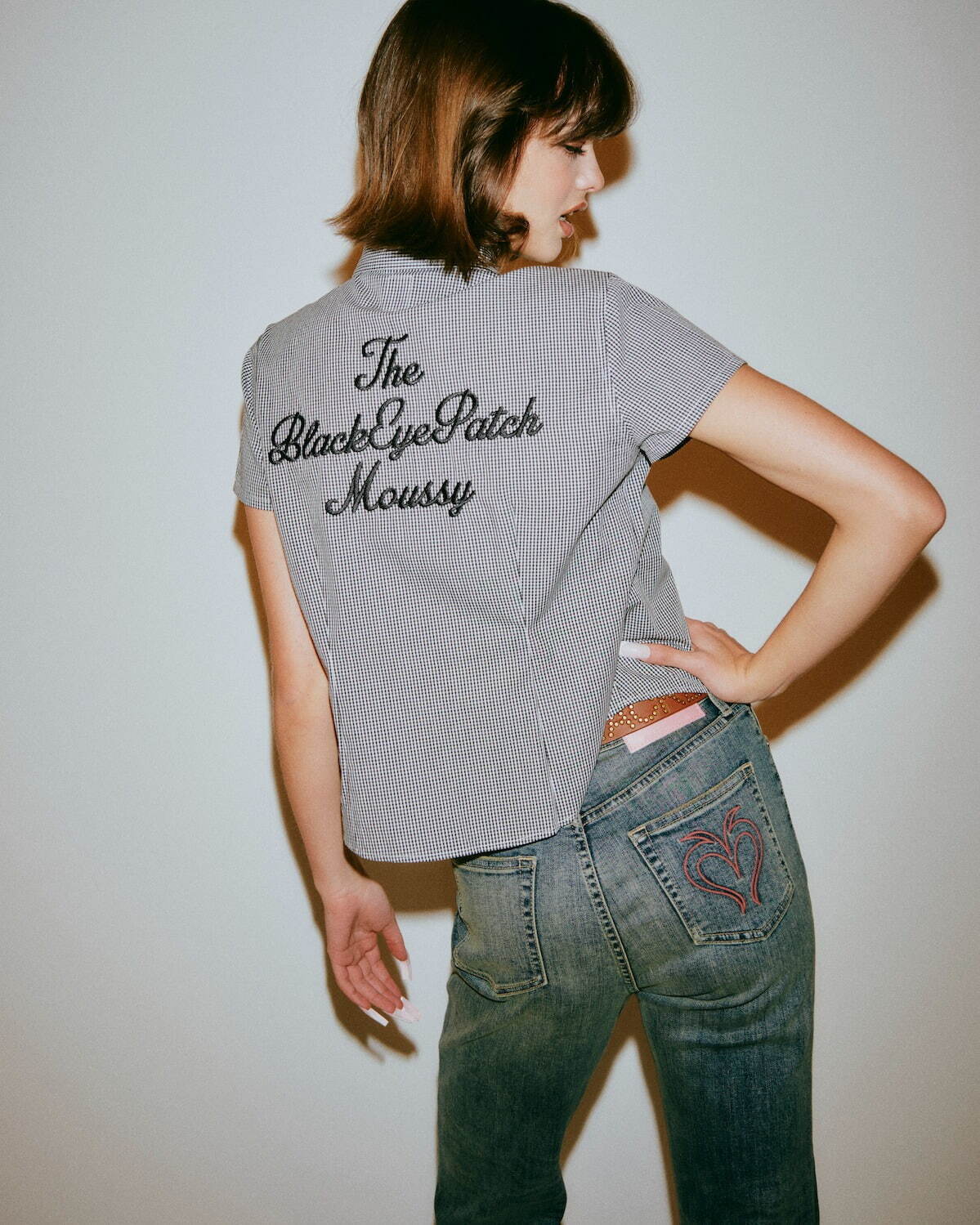 Black Eye Patch × MOUSSY キャップ the black eye patch × moussy メッシュキャップ - メルカリ