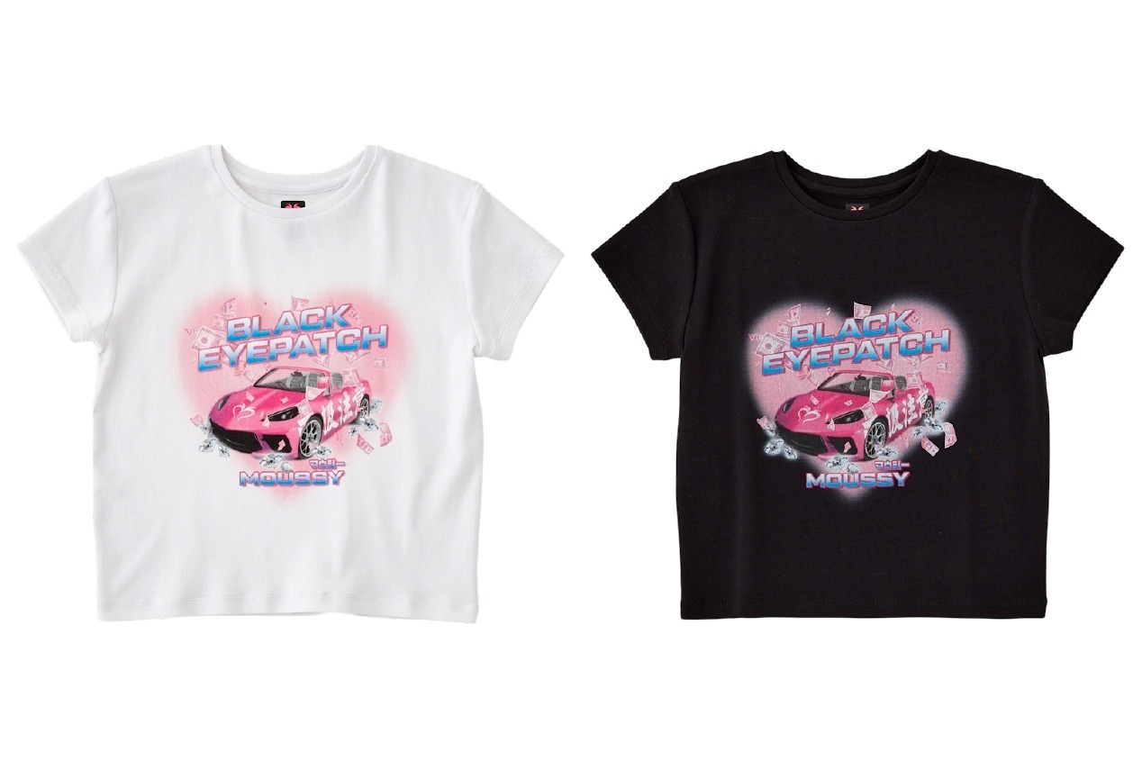 マウジー×ブラック アイ パッチ ウーマン、“ハートロゴ”のピタッとTシャツやフリルキャミソール｜ルミネ立川