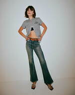 マウジー×ブラック アイ パッチ ウーマン、“ハートロゴ”のピタッとTシャツやフリルキャミソール｜写真19