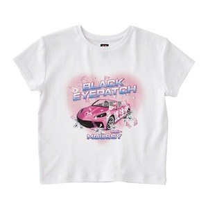 マウジー×ブラック アイ パッチ ウーマン、“ハートロゴ”のピタッとTシャツやフリルキャミソール｜写真1