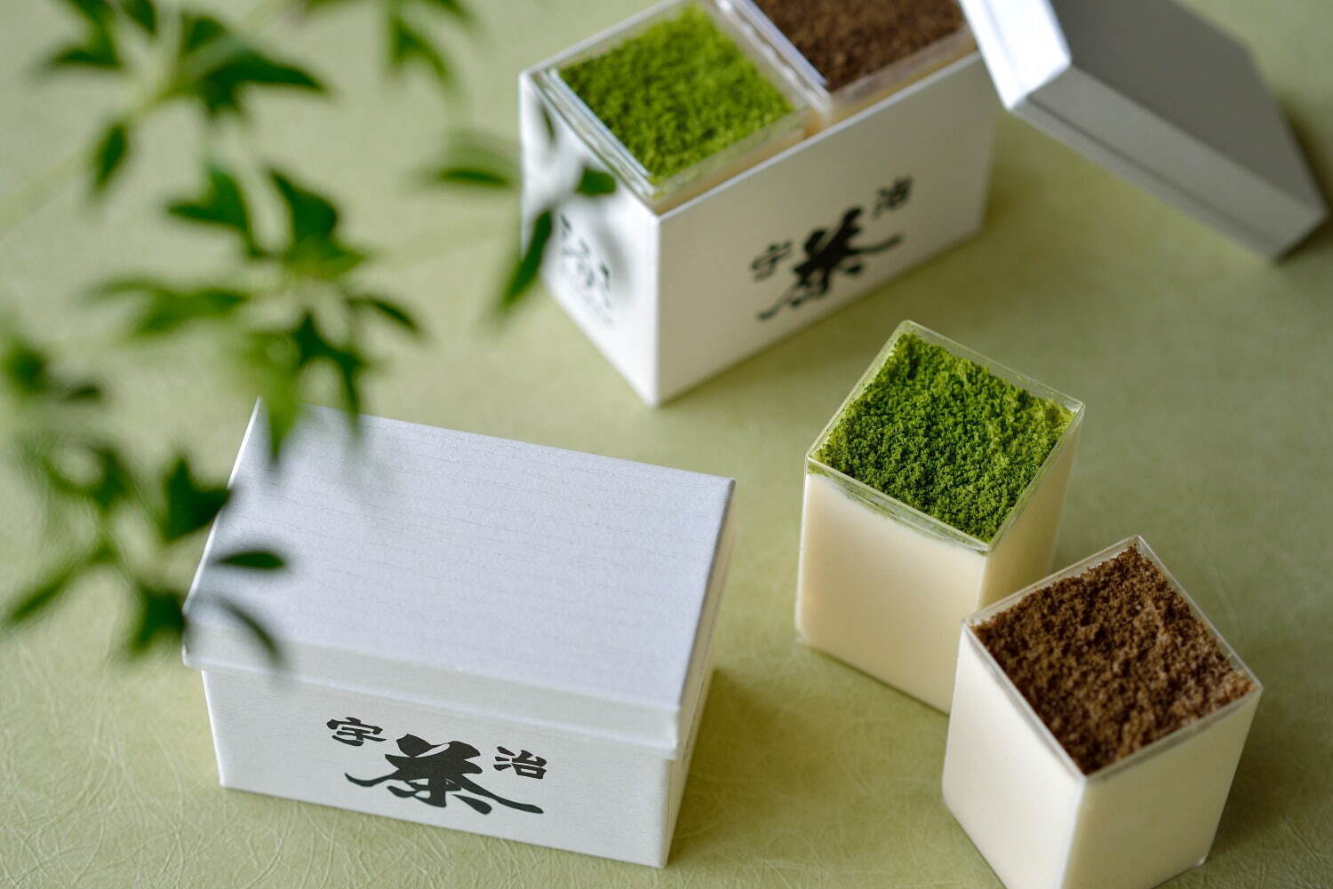 宇治抹茶とほうじ茶のティラミス  1,800円