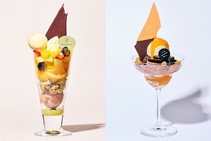 ピエール マルコリーニ カフェの夏限定スイーツ、フルーツ×白ワインジュレのパフェやもっちりワッフル | ピエール マルコリーニ
